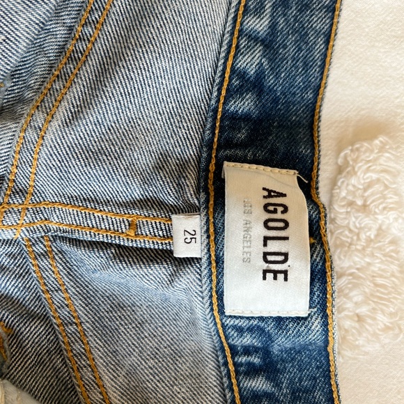 Agolde Parker jean shorts - Picture 3 of 7